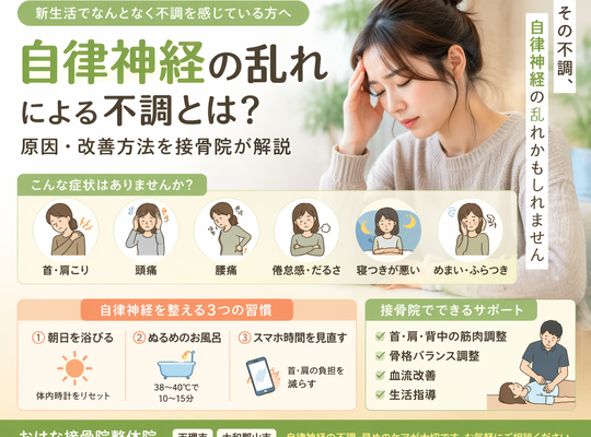 自律神経の乱れ・不調
