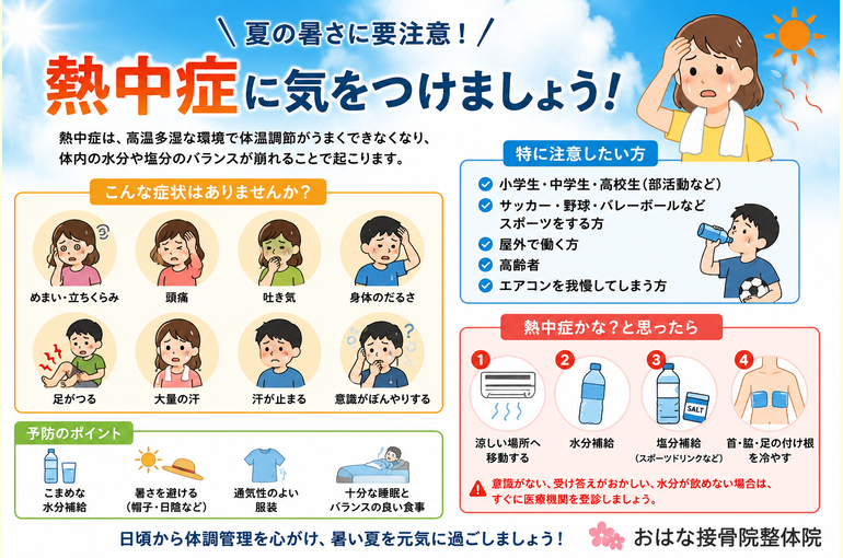 おはなの熱中症対策